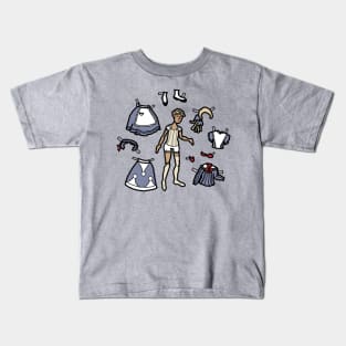 Paper Doll Pieces - Alice Through the Looking-Glass Kids T-Shirt